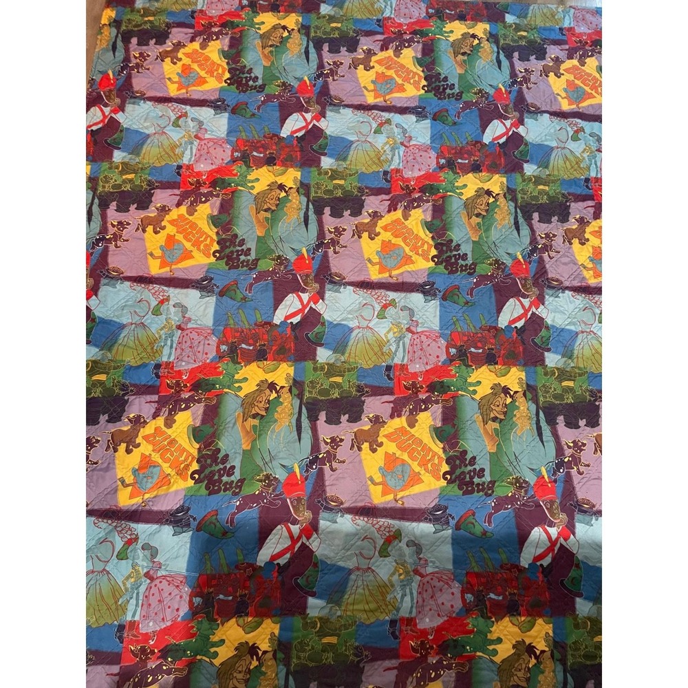 Disney All-Star Movies Resort Comforter 113x101 Prop Vintage Room Blanket
